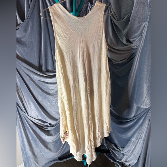 Vintage Boho embroidered dress size large - Picture 5 of 9